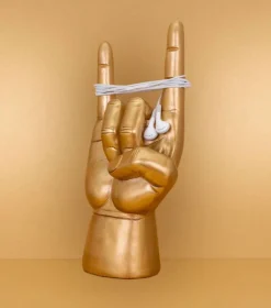 Support pour casque rockeur