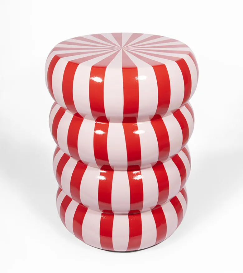 Table d’appoint candy rose