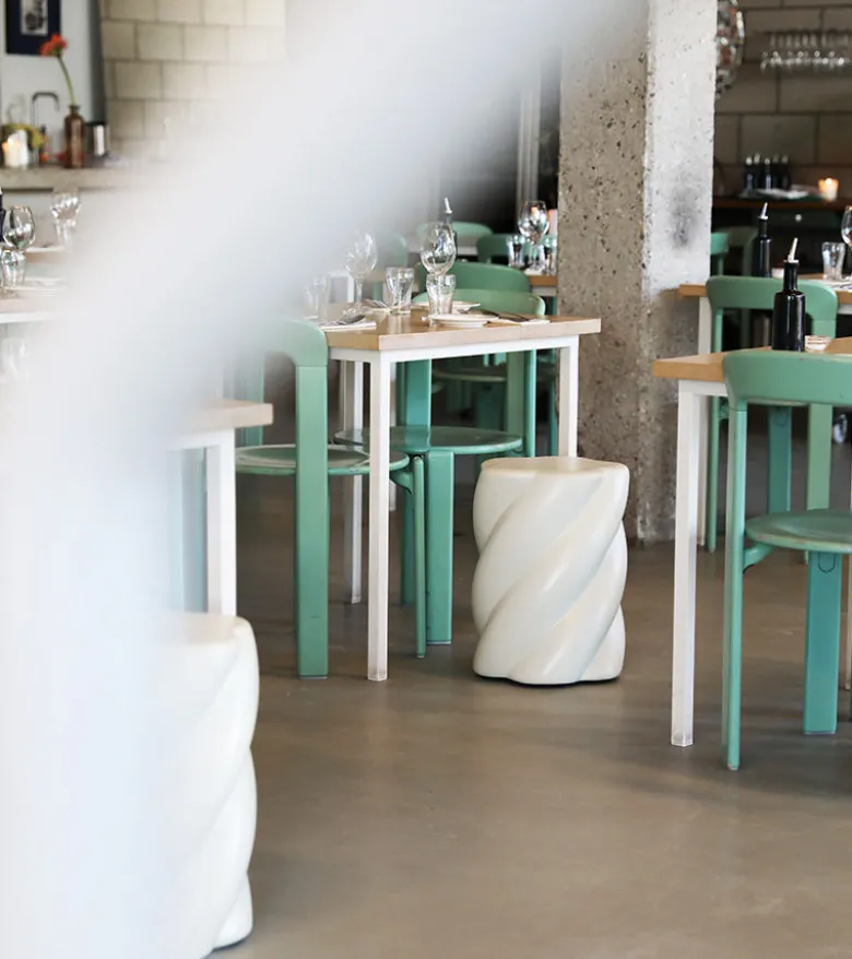 Tabouret marshmallow