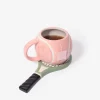 Tasse et soucoupe tennis