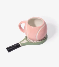 Tasse et soucoupe tennis