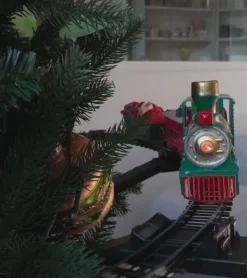 Train de Noël pour sapin
