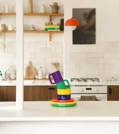 Vaisselle Max, set de 6 assiettes rainbow - Heller