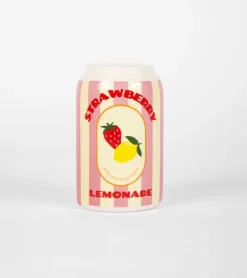 Vase canette strawberry lemonade