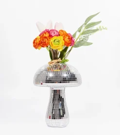 Vase champignon disco
