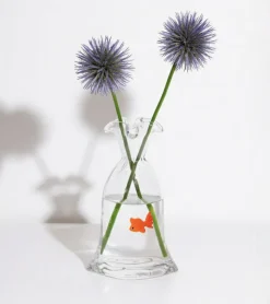 Vase poisson rouge