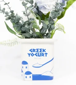 Vase / pot yaourt grec