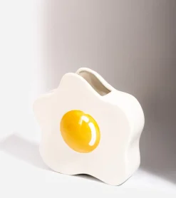 Vase œuf au plat
